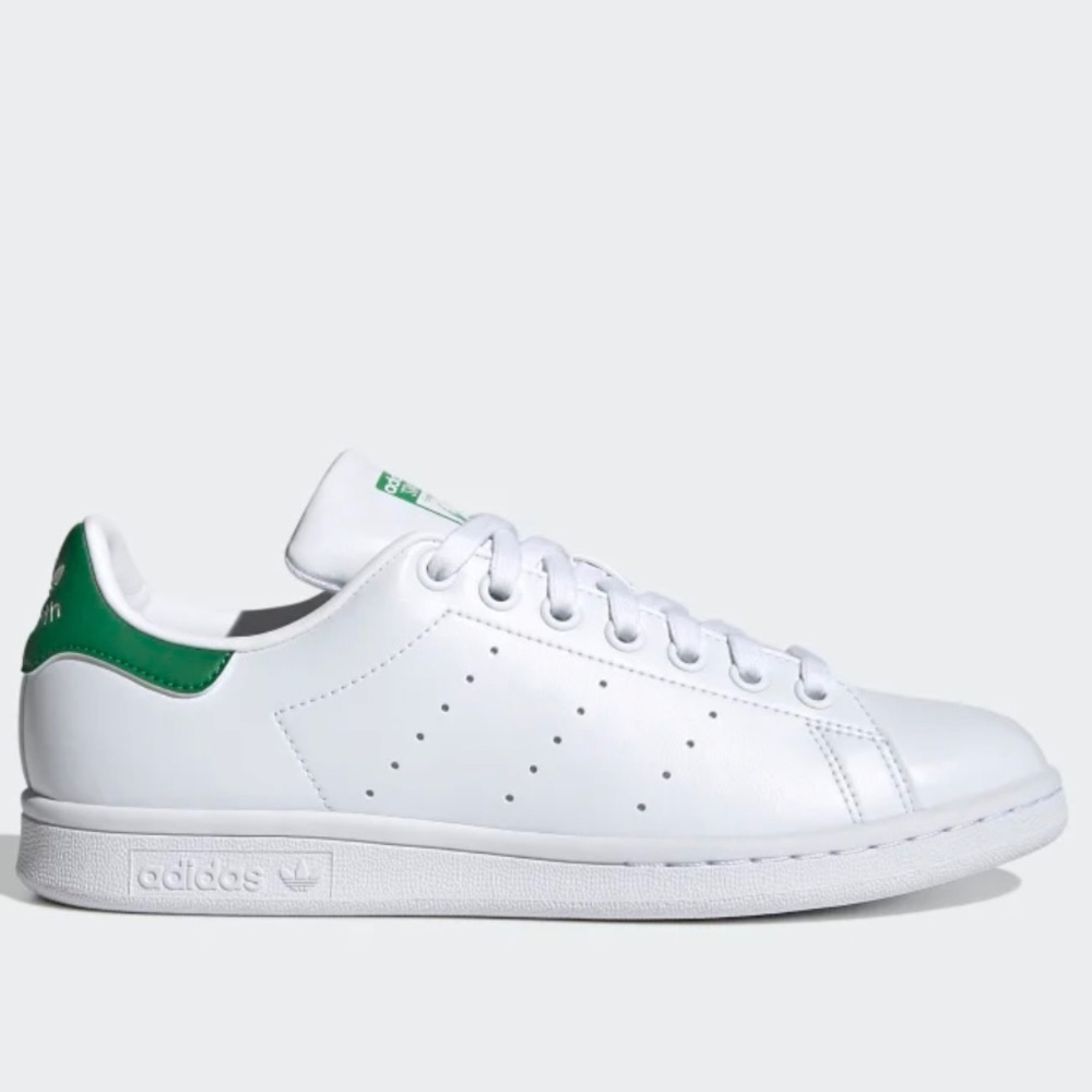 Adidas STAN SMITH SHOES Cloud White / Green / Cloud White US woman’s size 6